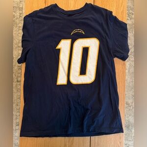 Nike Los Angeles Chargers Justin Herbert #10 Team Tee Shirt XL